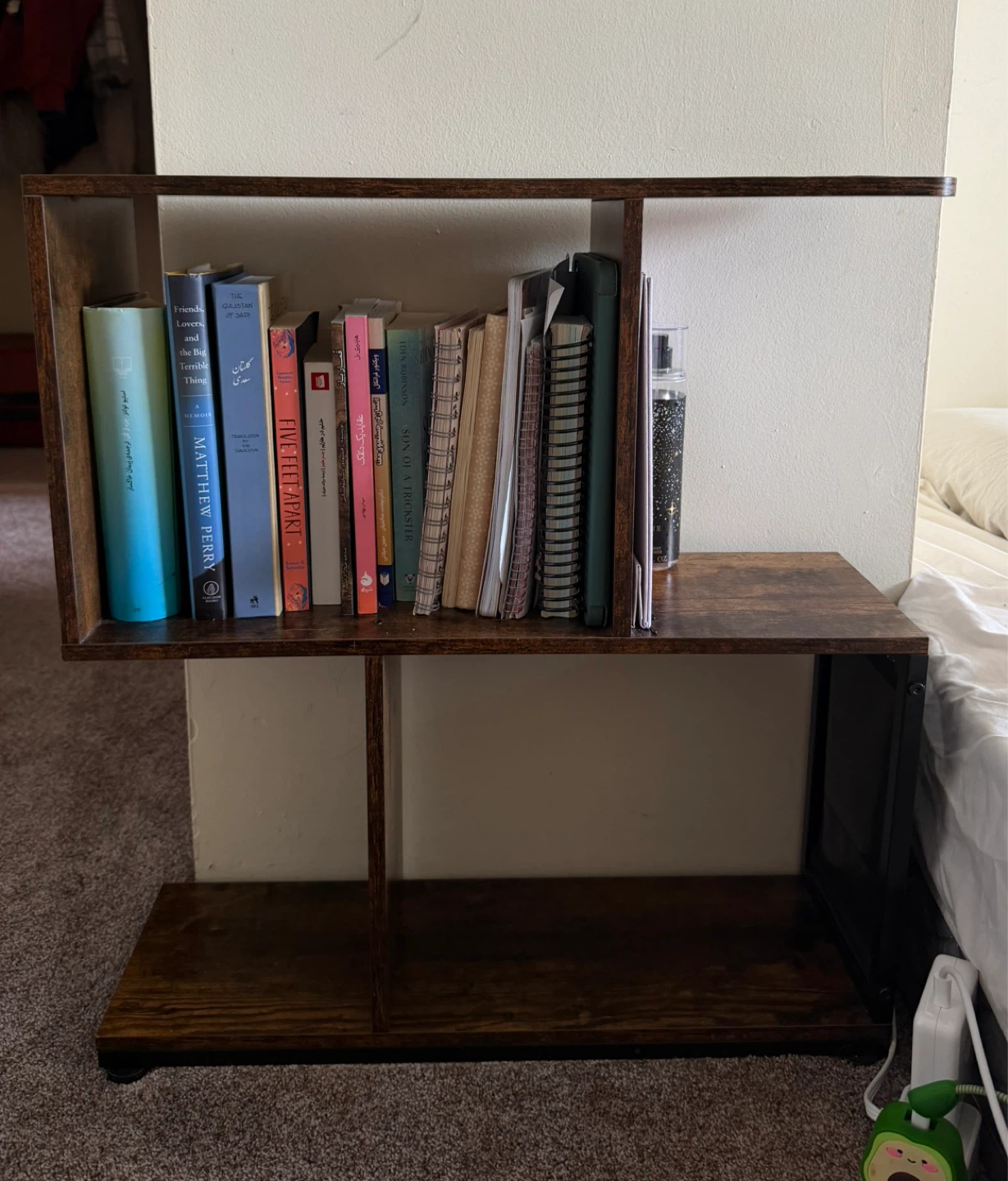 Rustic Wood Bookshelf