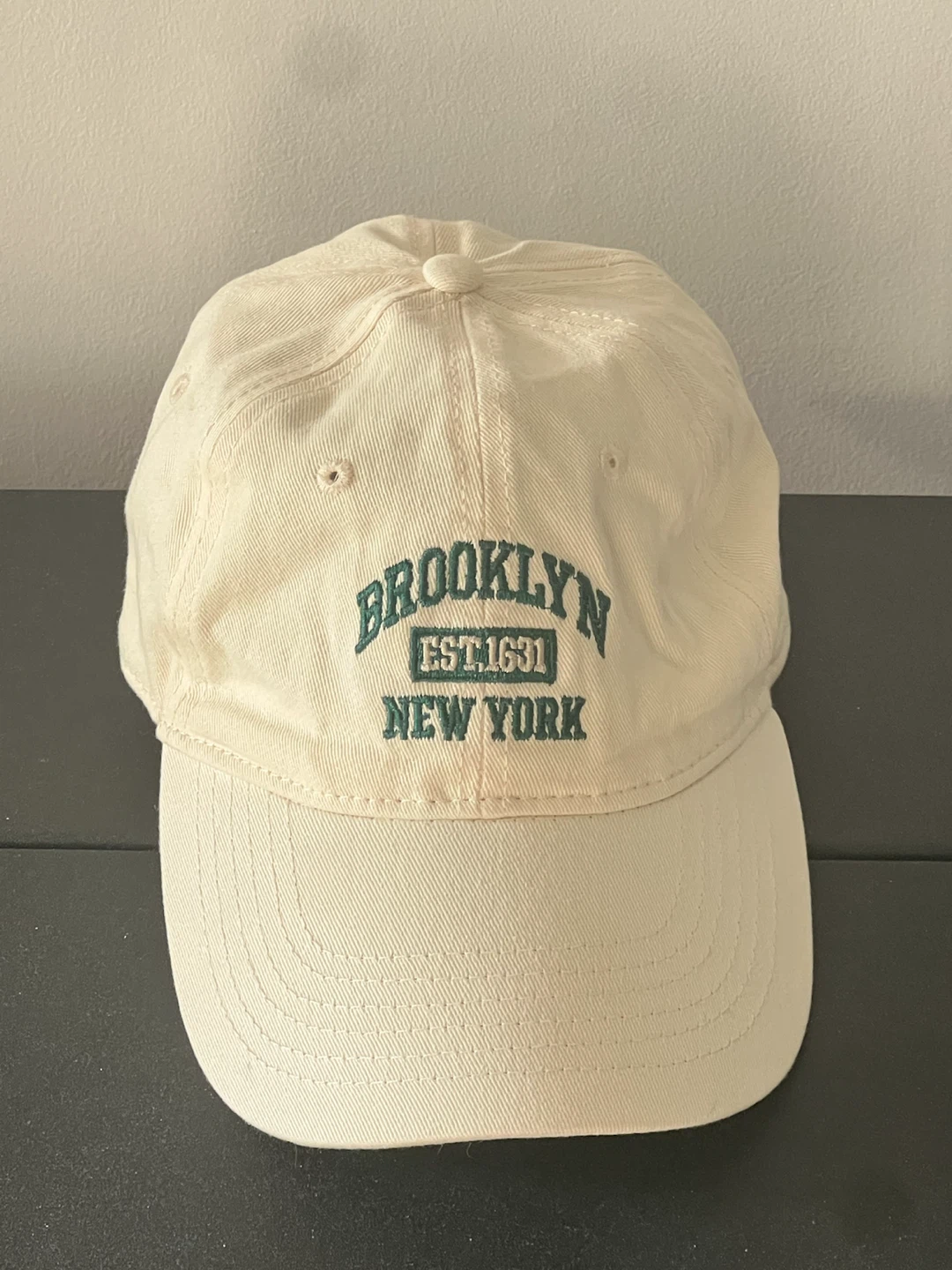 Cream Brooklyn EST. 1631 Baseball Cap - photo 2