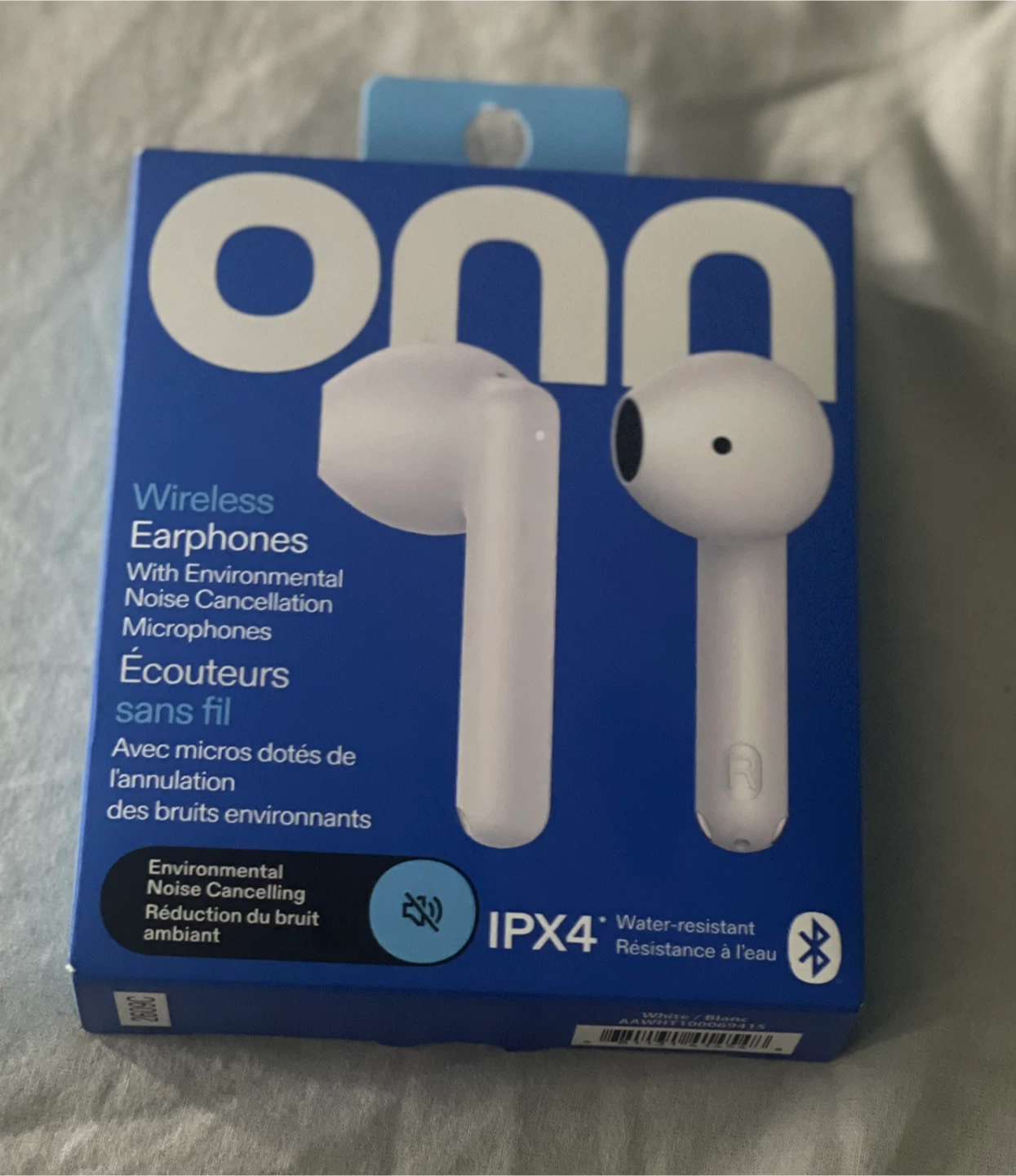 Onn Wireless Earphones with Noise Cancellation
