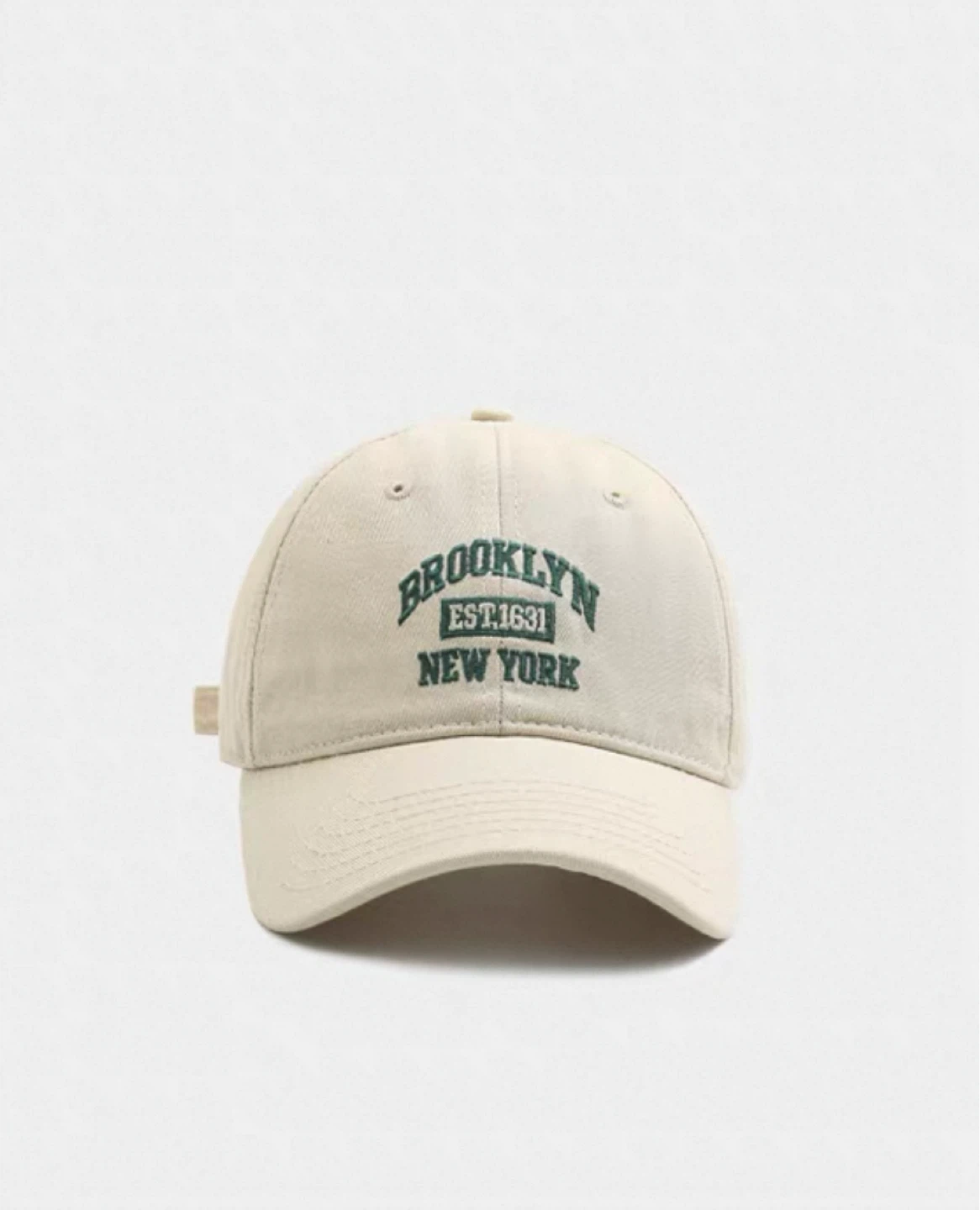 Cream Brooklyn EST. 1631 Baseball Cap