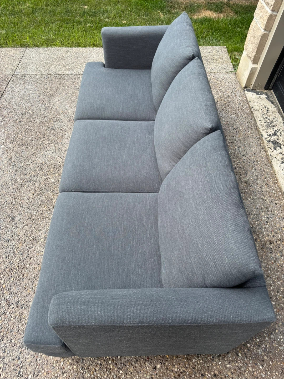 Modern Grey Sofa - photo 5