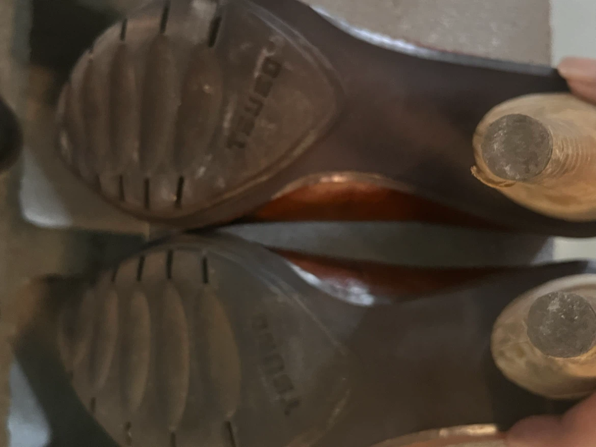 Brown Leather Heels - photo 3
