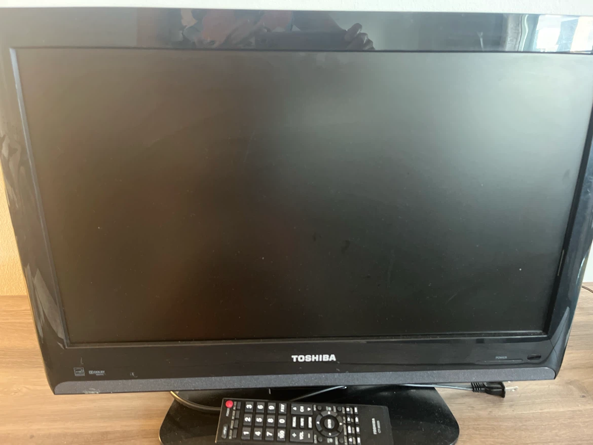 Toshiba TV with Remote