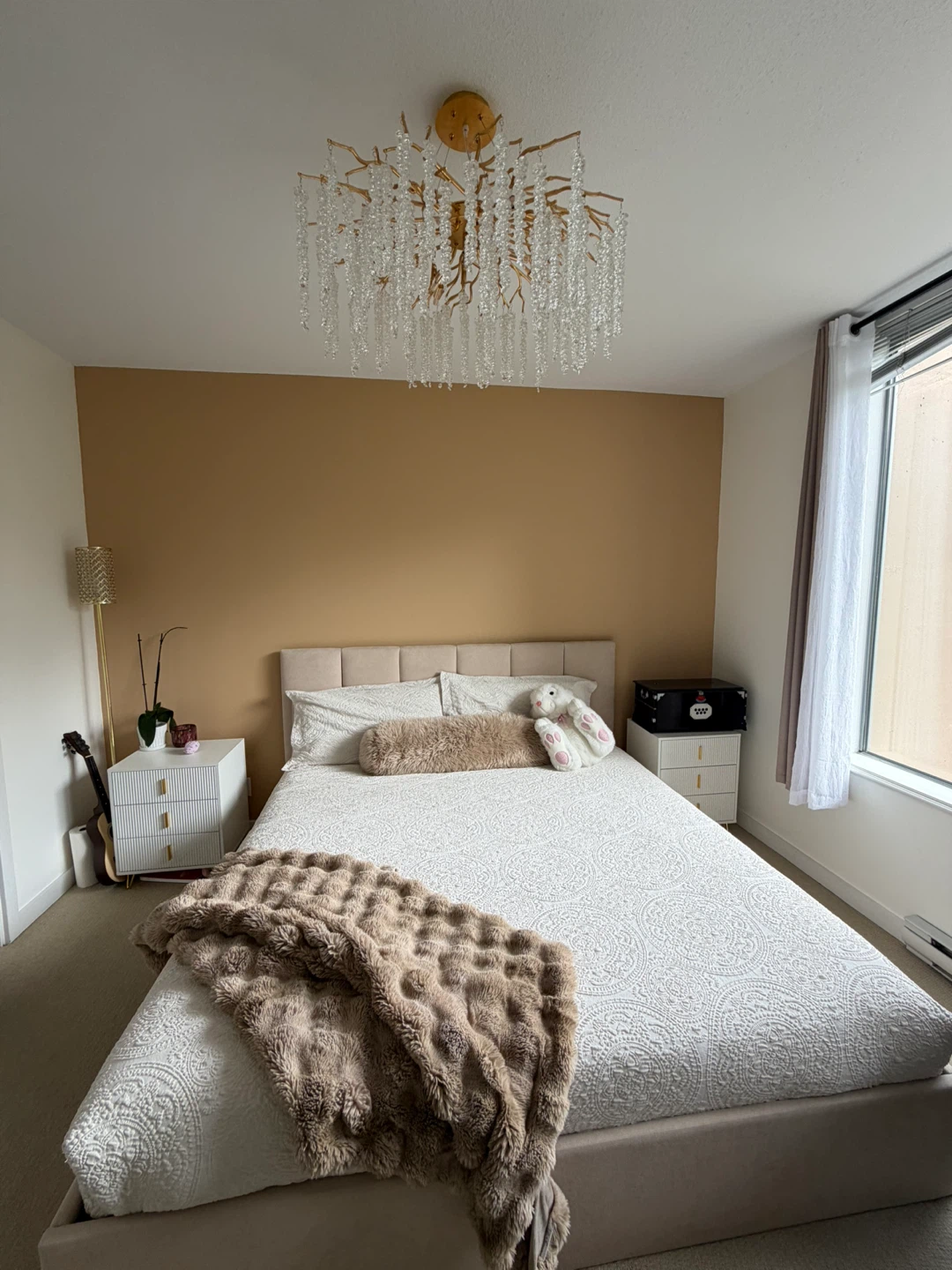 Modern Platform Bed Frame with mattress - photo 2