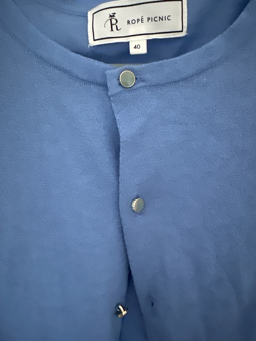 Japanese brand Cardigan Size sharp Blue - photo 3