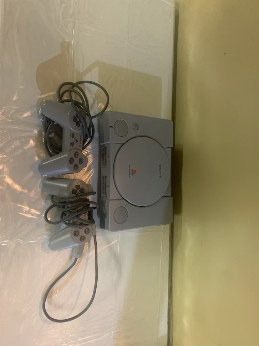 Sony PlayStation 1 Console with Controllers - photo 2