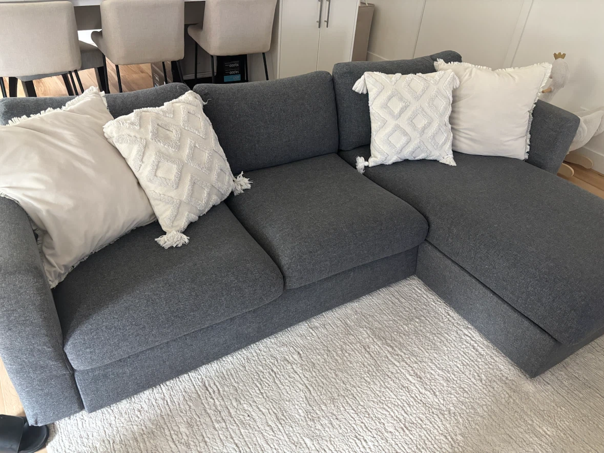 Dark Grey Sectional Sofa