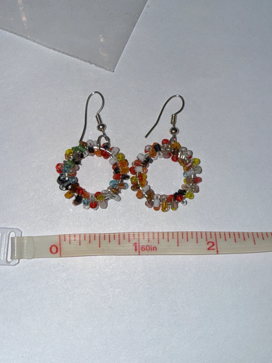 Beaded Hoop Earrings - photo 5