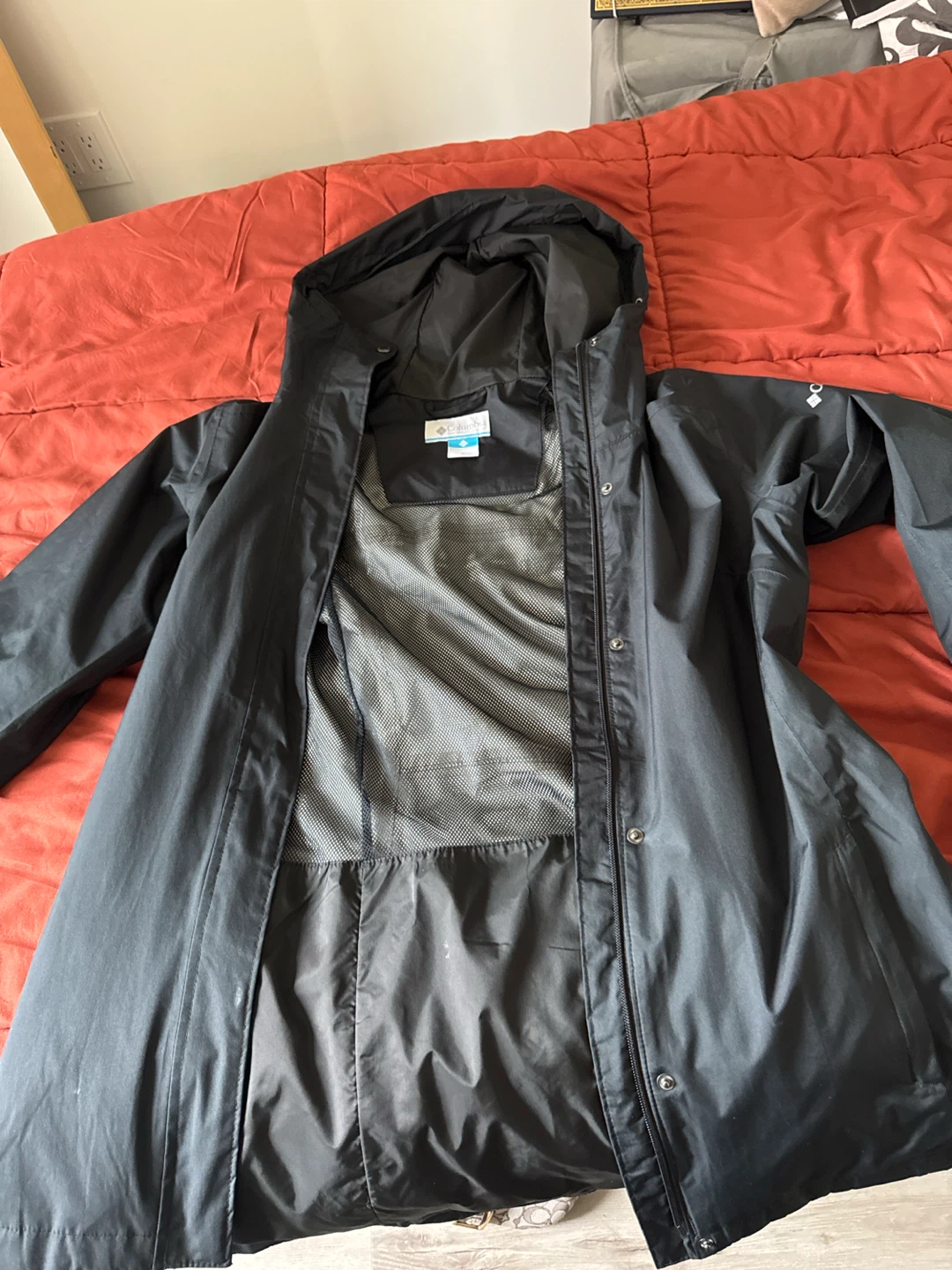 Columbia Black Insulated Jacket