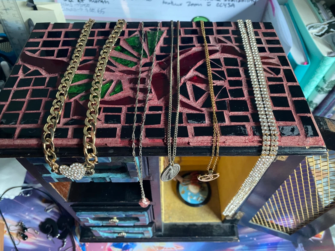 Necklaces, bracelet and rings - photo 2
