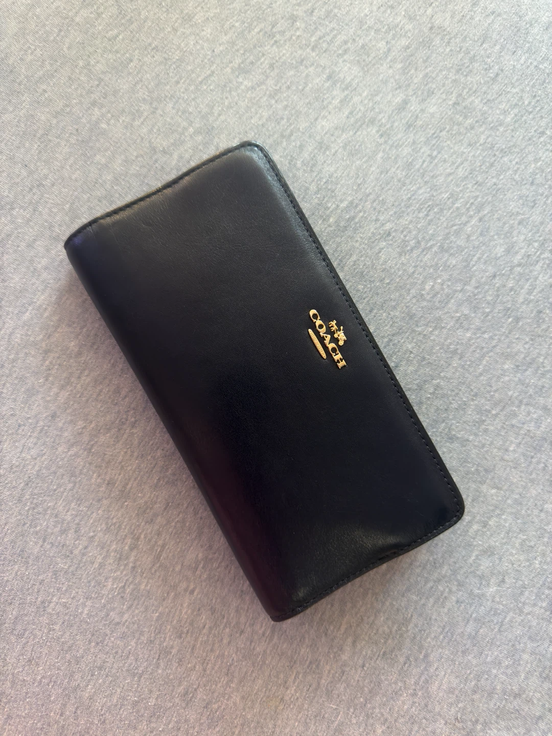 Coach Black Leather Wallet