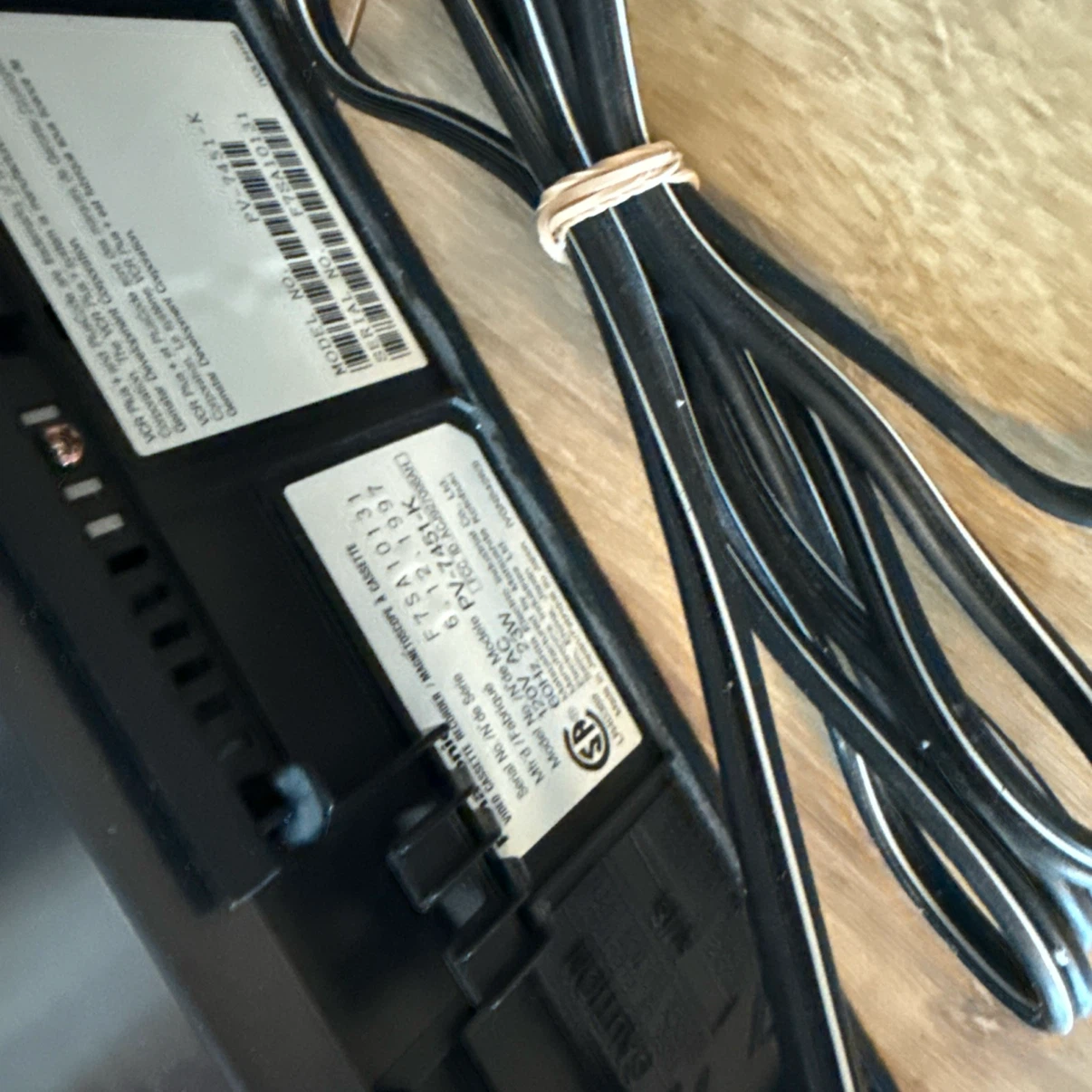 Panasonic PV-7451 VCR 4-Head Hi-Fi Stereo Omnivision VHS - photo 4