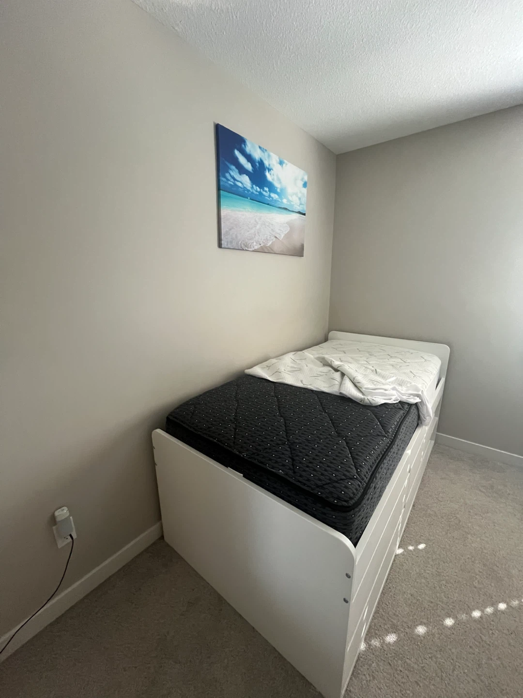 IKEA SLÄKT Bed frame with storage and mattress - photo 3