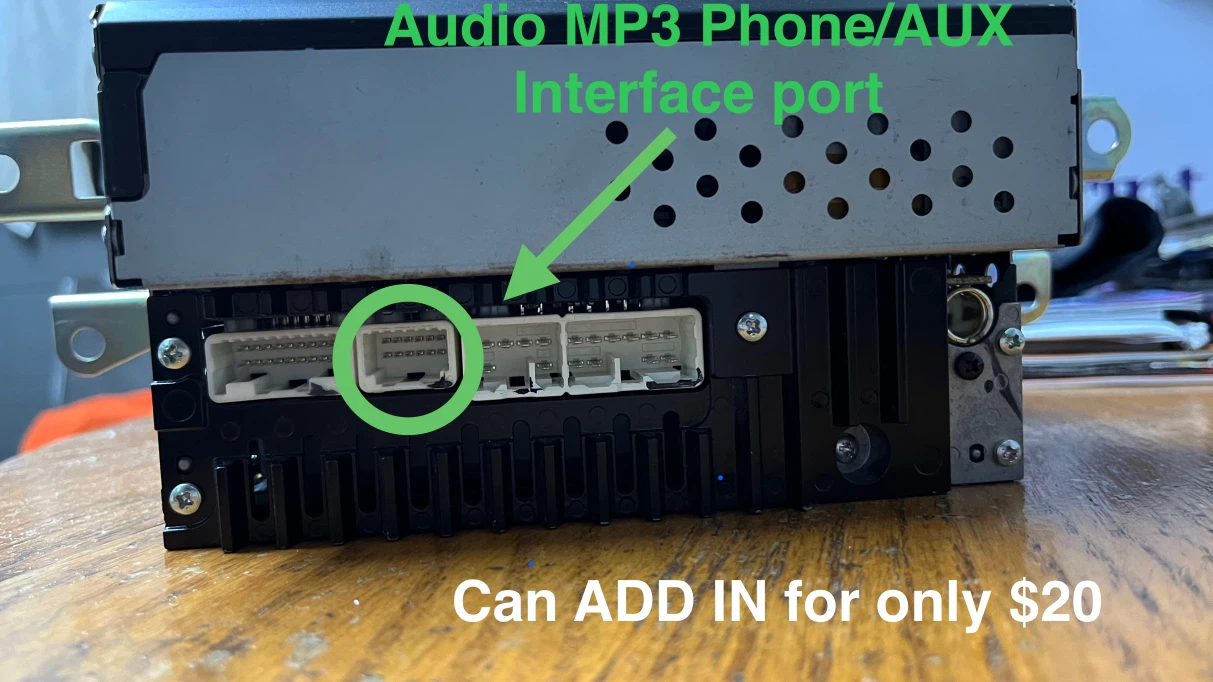 Toyota OEM Head Unit Radio (6 Disc Capacity and MP3) - photo 5