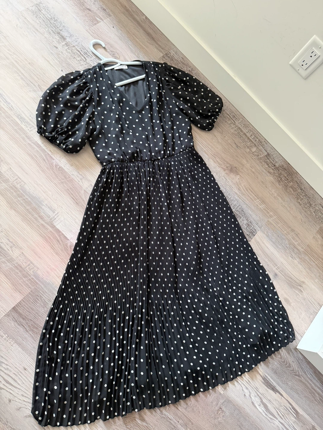 Black Polka Dot Dress