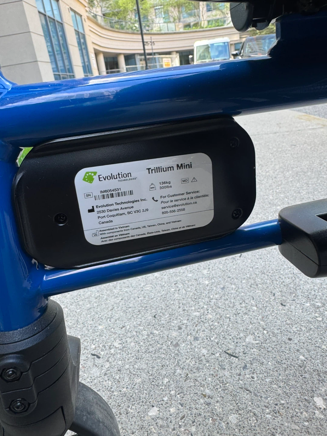 EVOLUTION TRILLIUM MINI ROLLATOR - photo 2