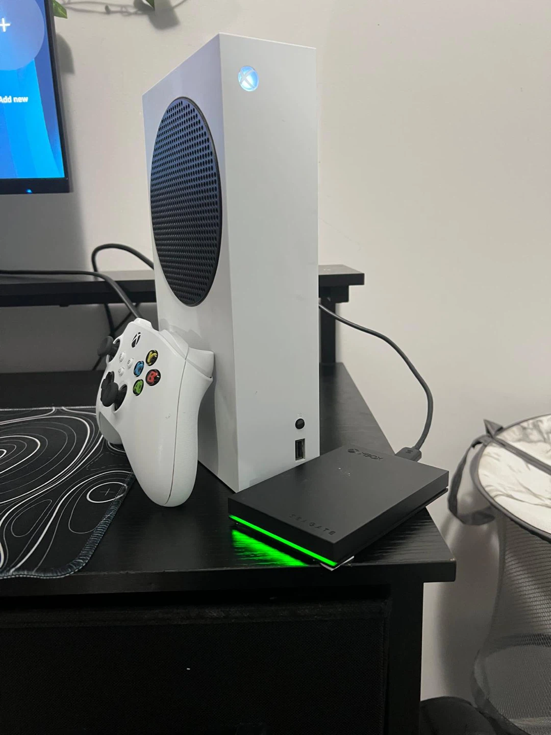 Xbox Series S Console with Controller and Cables