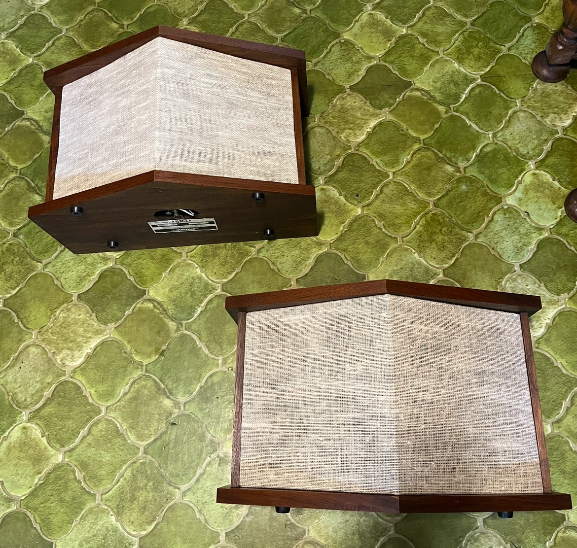 Bose 901 Speakers with Original Active Equalizer