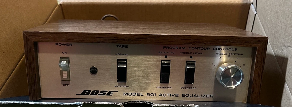 Bose 901 Speakers with Original Active Equalizer - photo 5