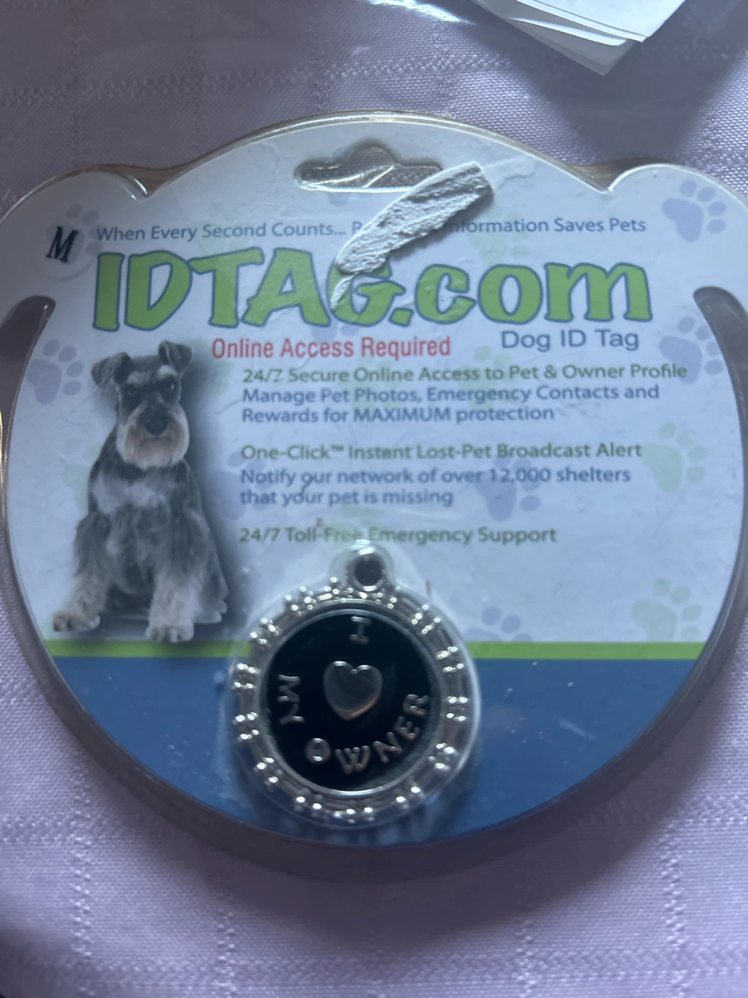 IDTAG.com Dog ID Tag - Medium