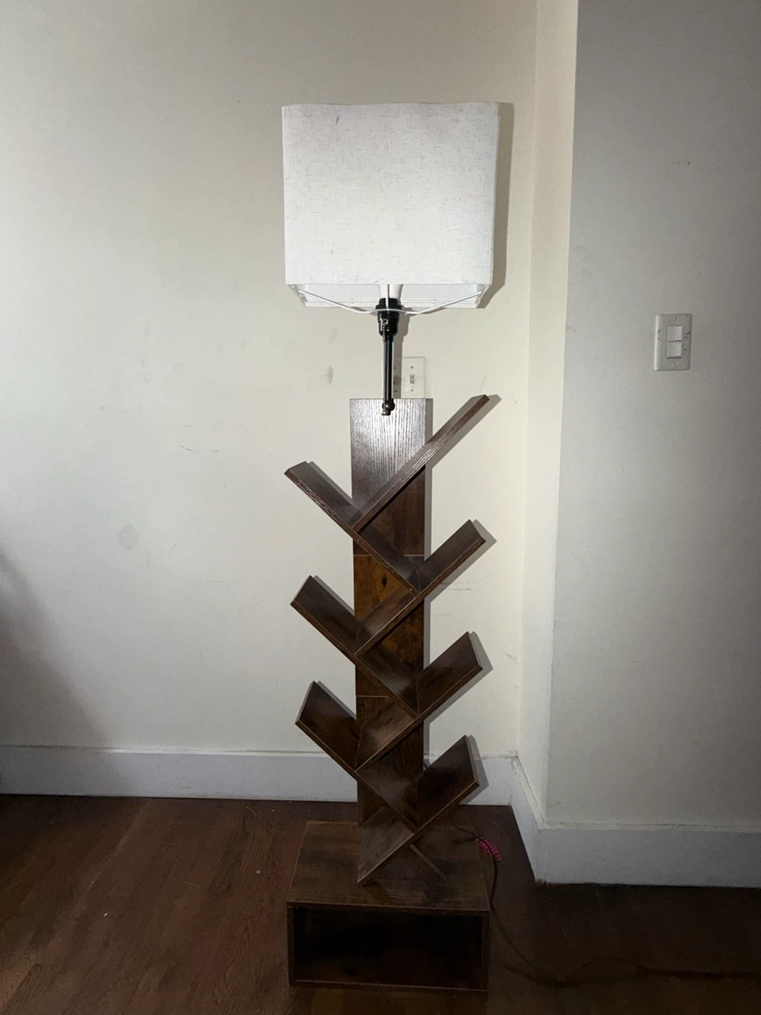 Tree Bookshelf Floor Lamp