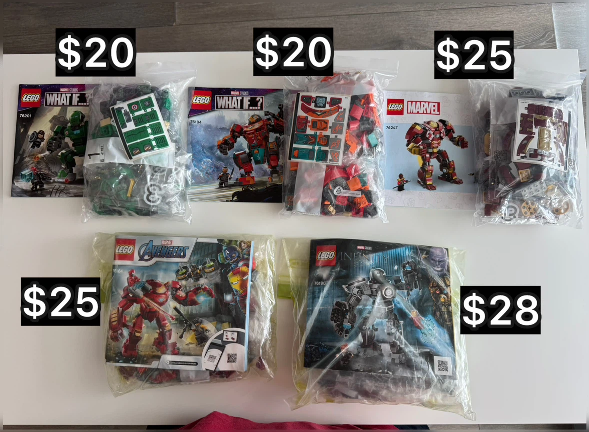 Lego Marvel Superhero Iron Man Hulkbuster