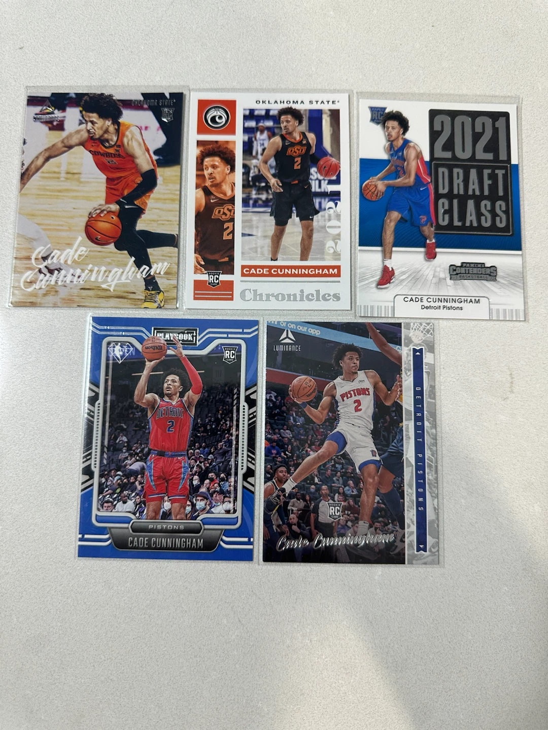 Cade Cunningham Basketball Card Lot