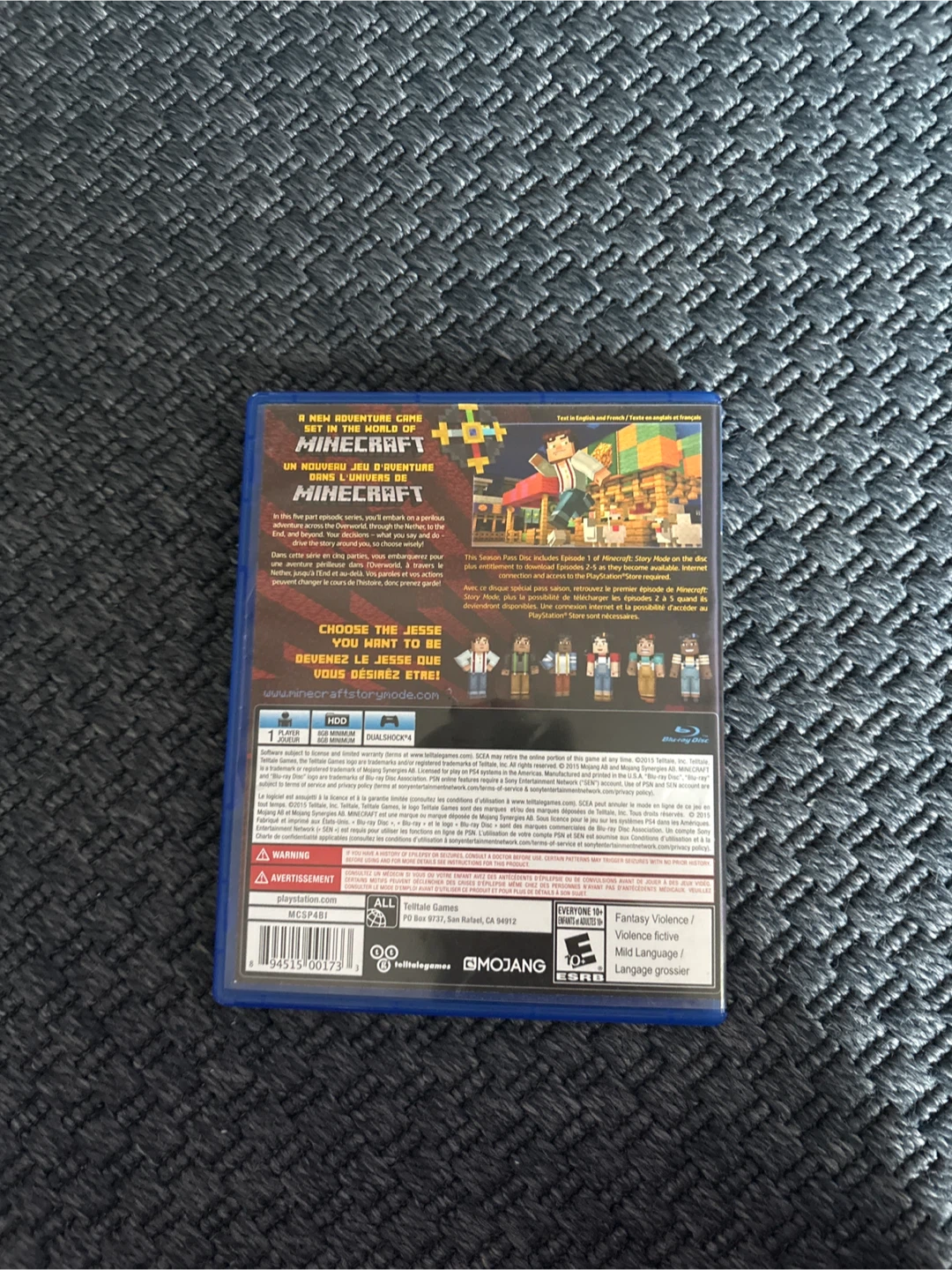 Minecraft: Story Mode - A Telltale Games Series (PS4) - photo 2