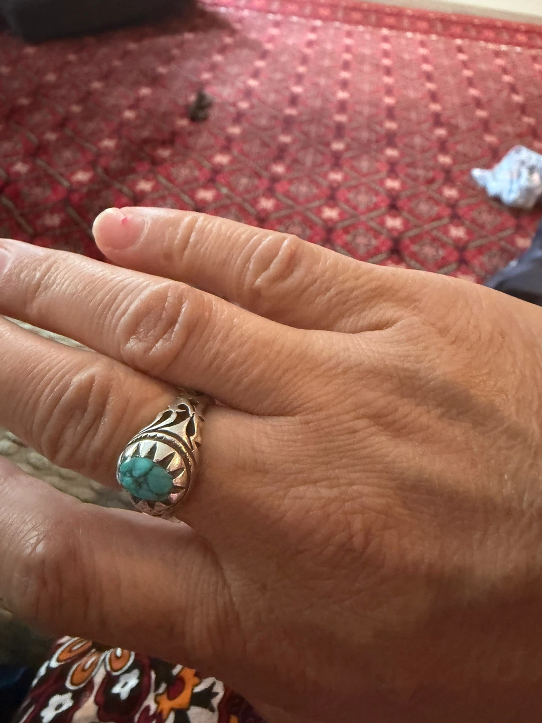 Turquoise Gemstone Ring