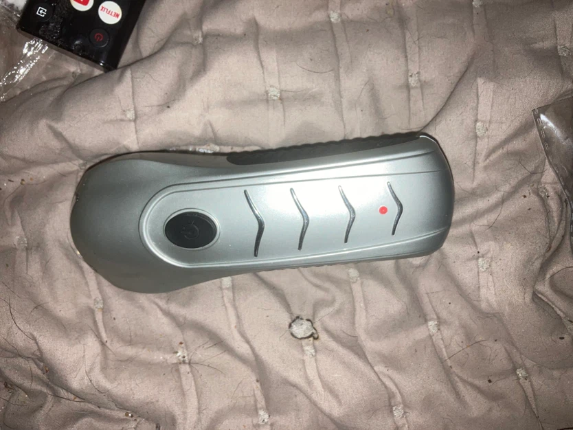 Silver Electric Shaver