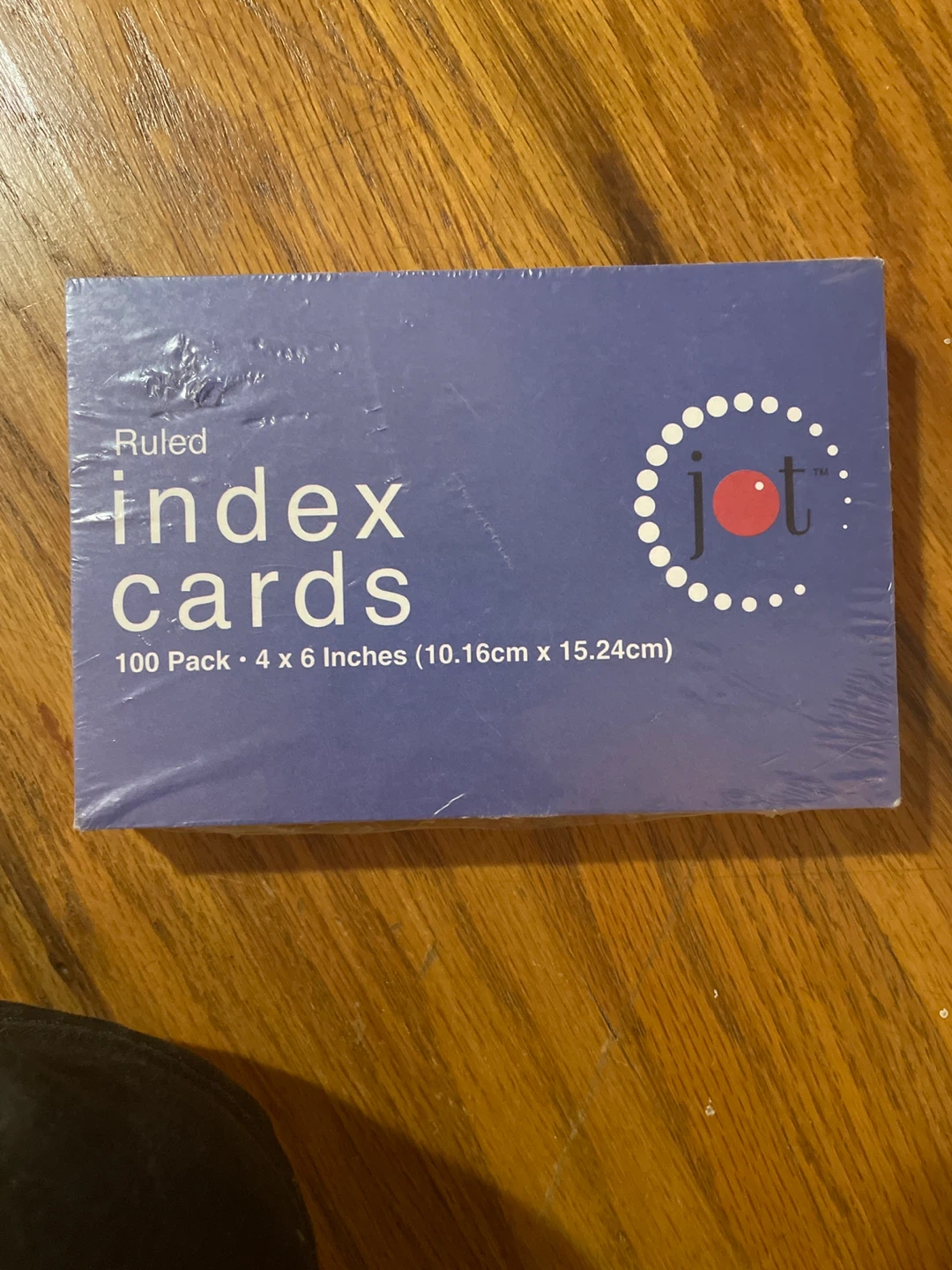 JOT Ruled Index Cards 4x6 Inches - 100 Pack