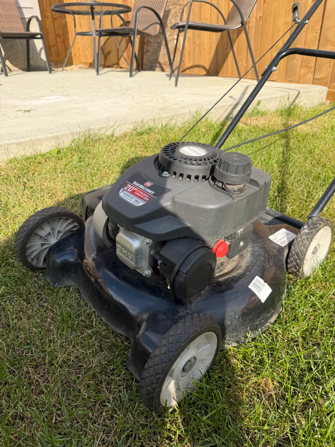 Yard Machines 20" Push Lawn Mower