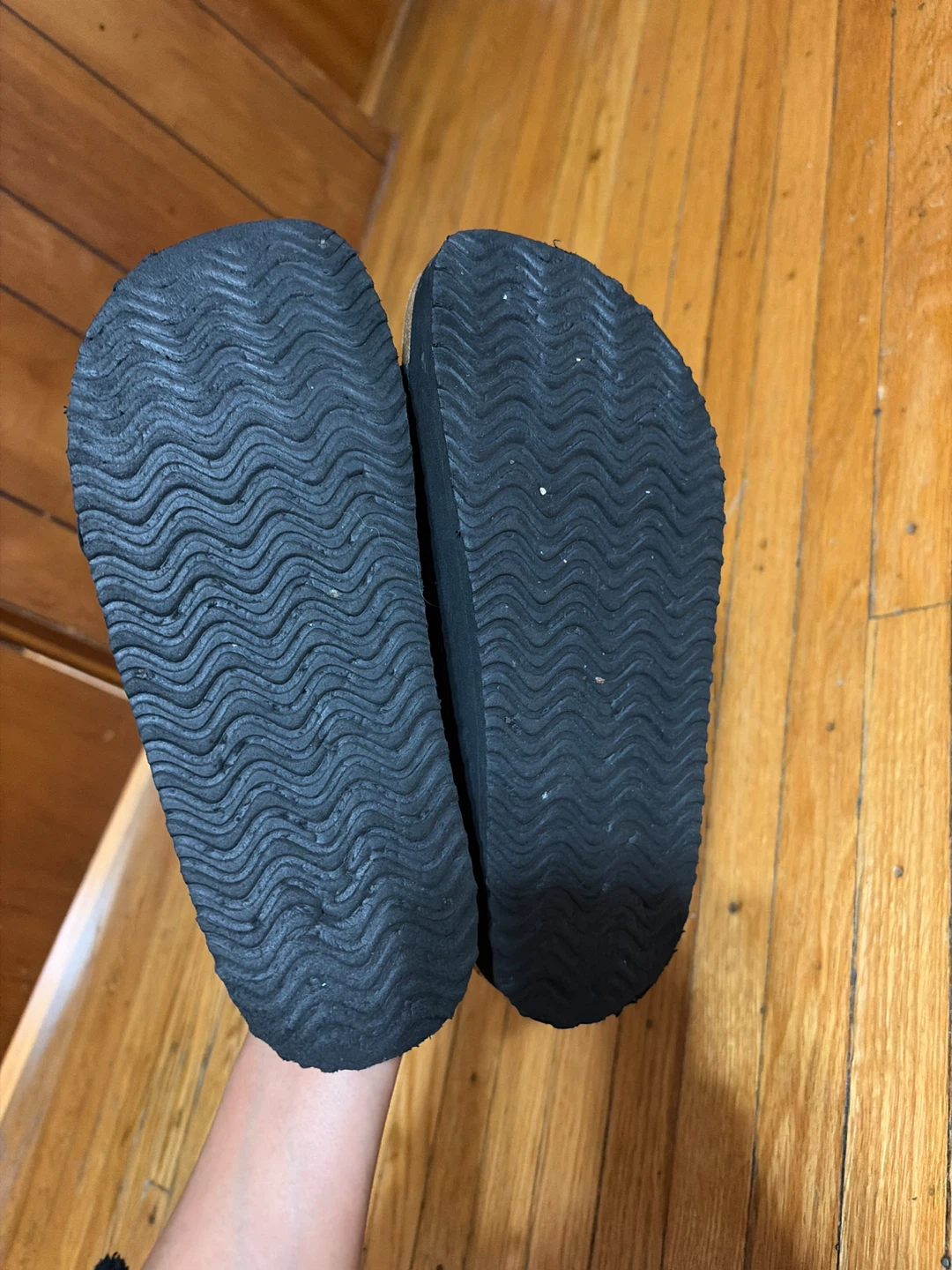 Black Platform leather Sandals - photo 4