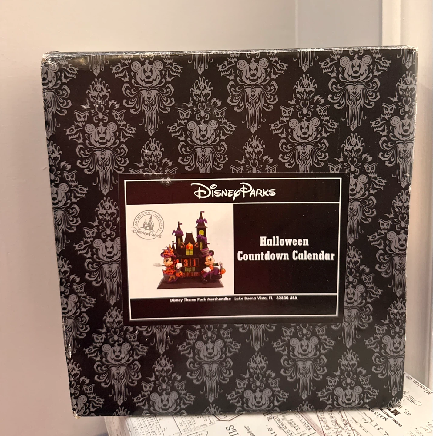 Disney Parks Halloween Countdown Calendar