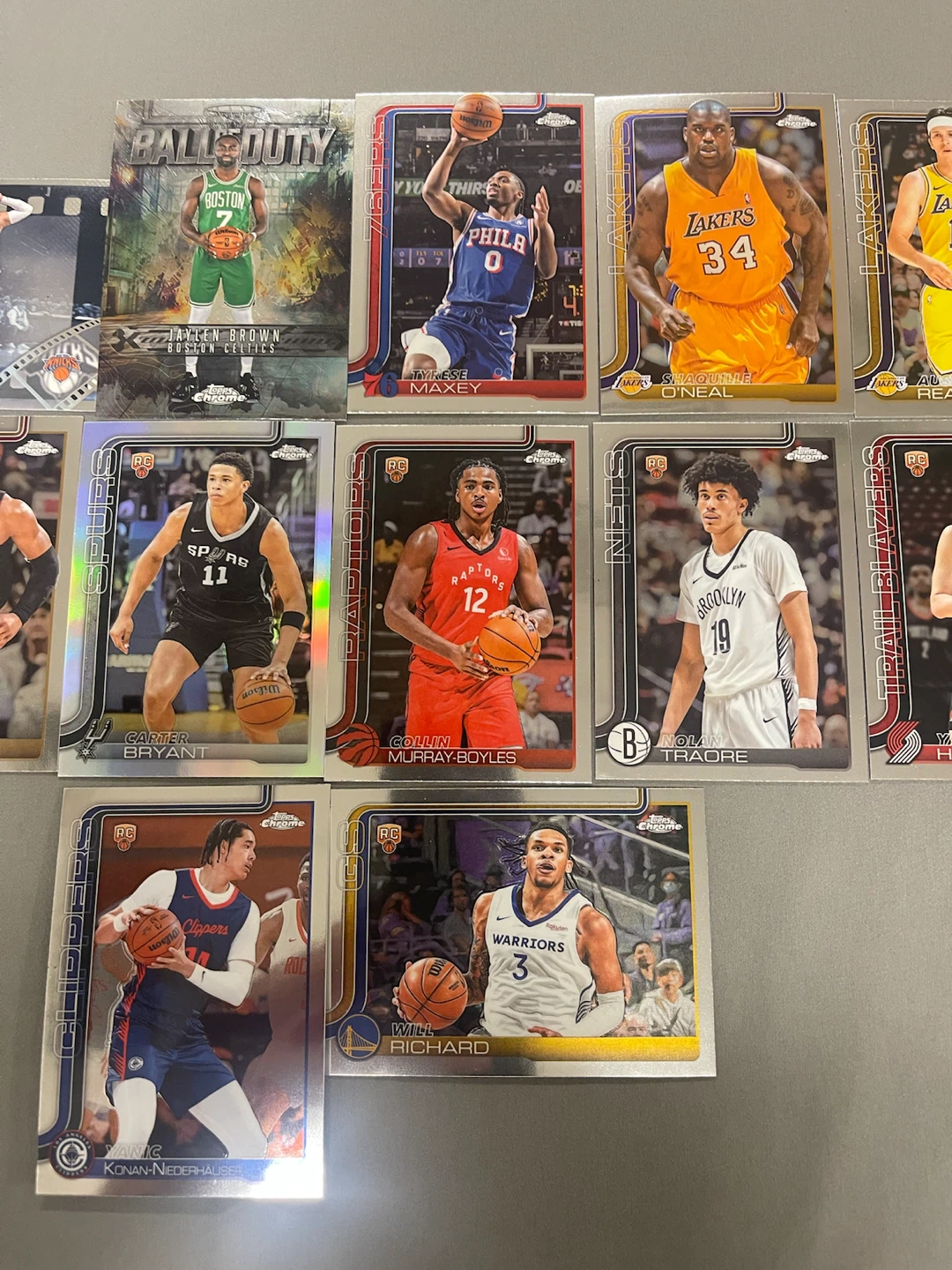 Various NBA Basketball Trading Cards - photo 3