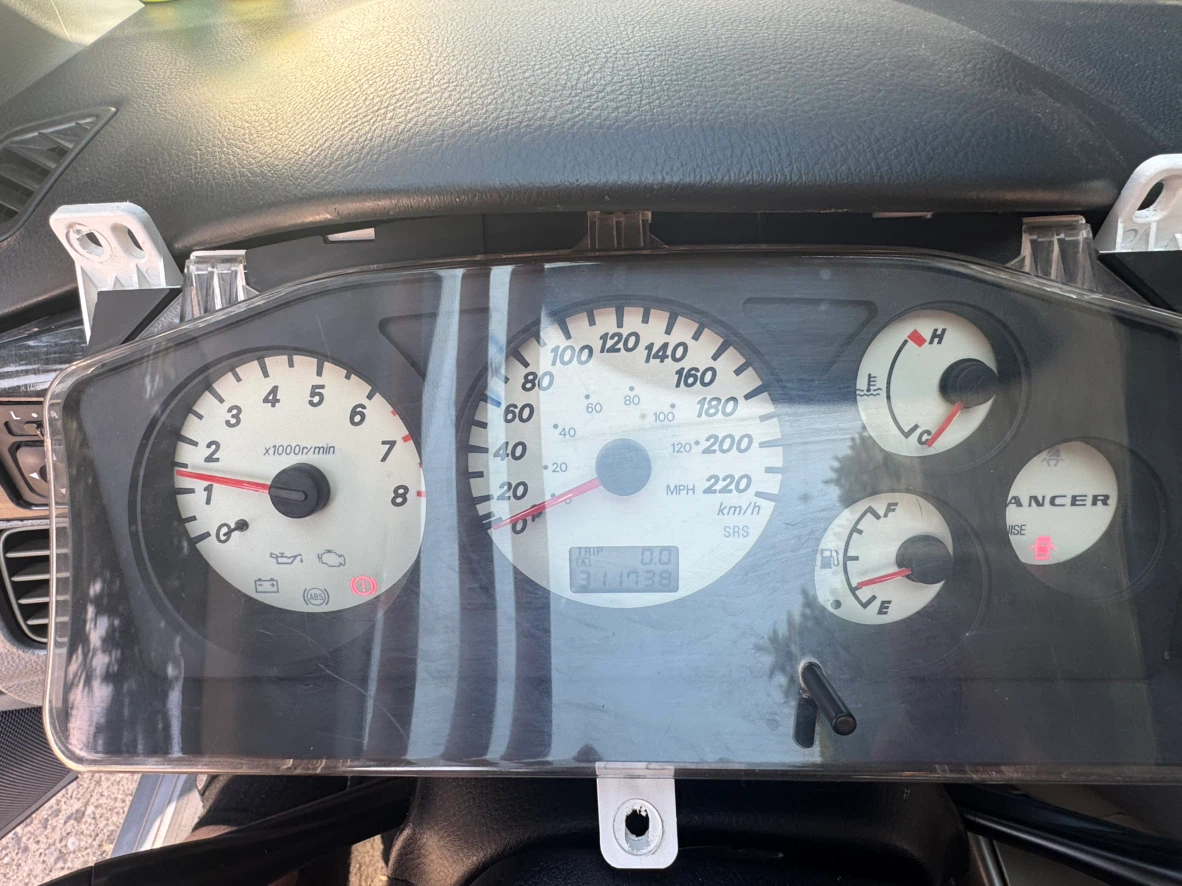 2004-2007 Mitsubishi lancer speedometer gauge system - photo 2