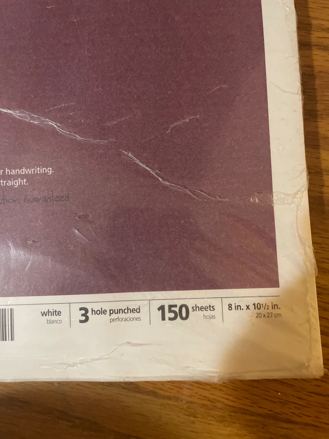 OfficeMax College Ruled Filler Paper 150 Sheets - photo 3