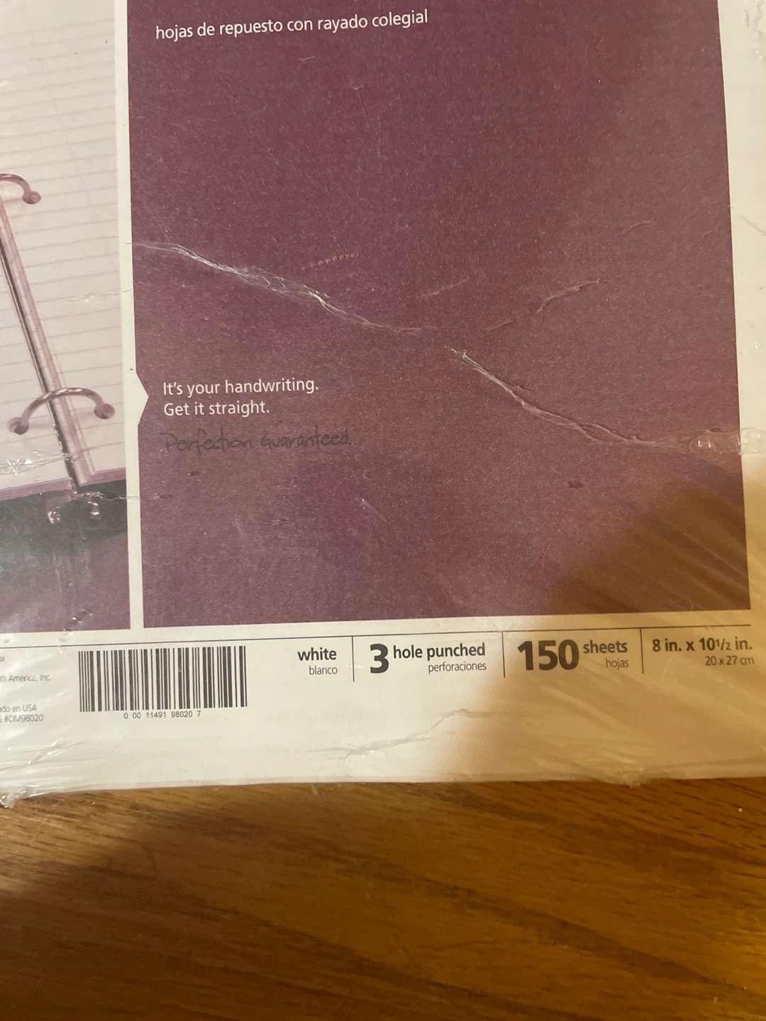 OfficeMax College Ruled Filler Paper 150 Sheets - photo 4