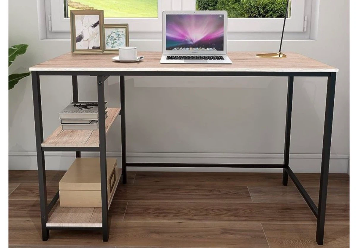 Computer Desk with Shelves