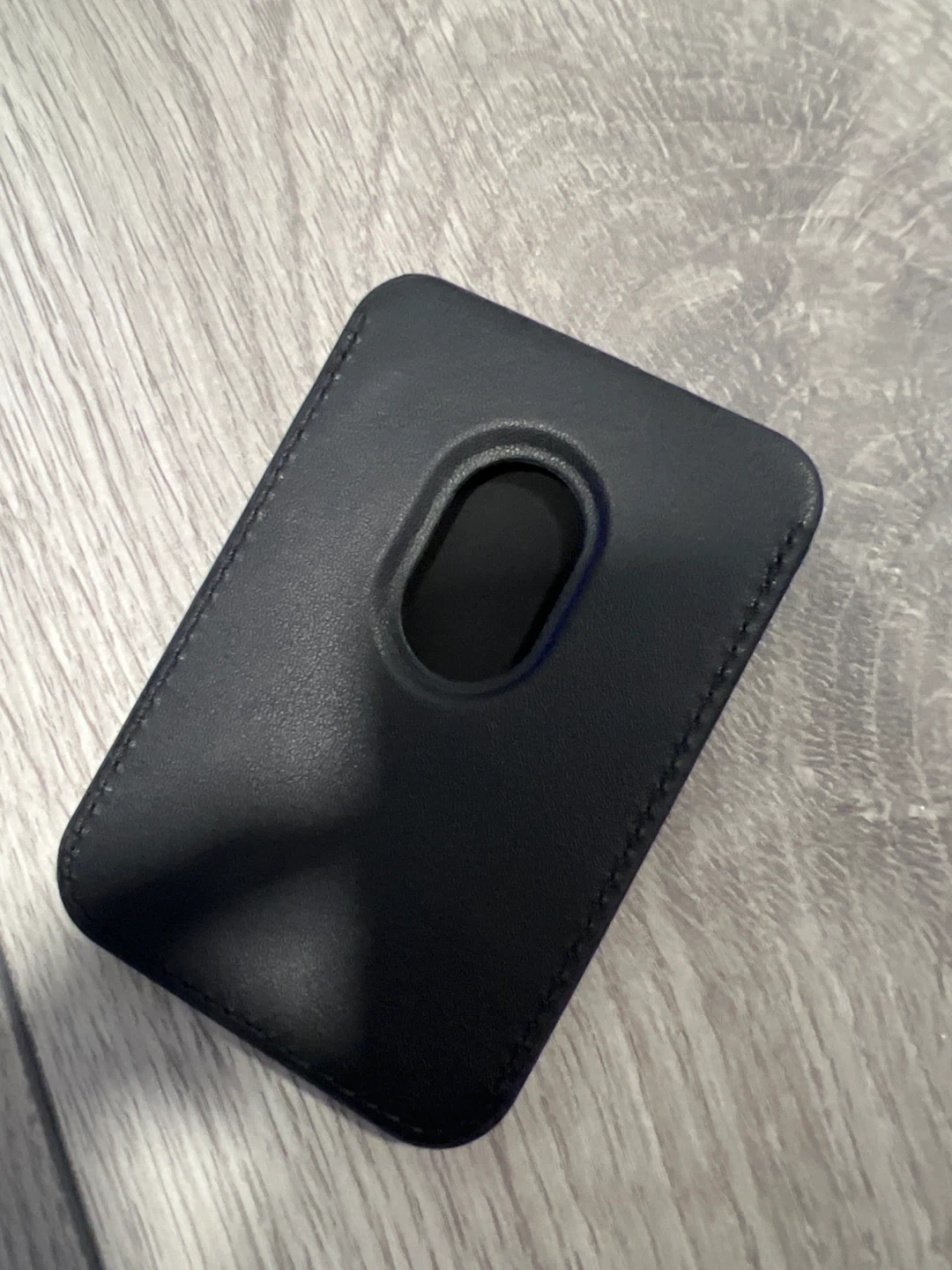 Weathrsimplo Black Leather Wallet MagSafe - photo 2