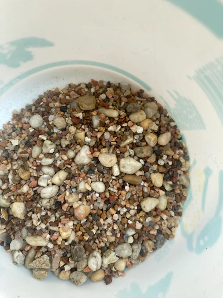 Fish tank gravel