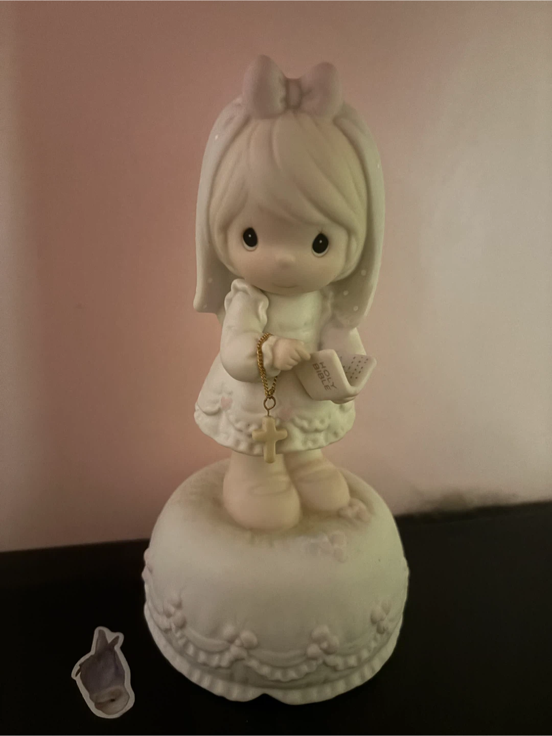Precious Moments music box Figurine