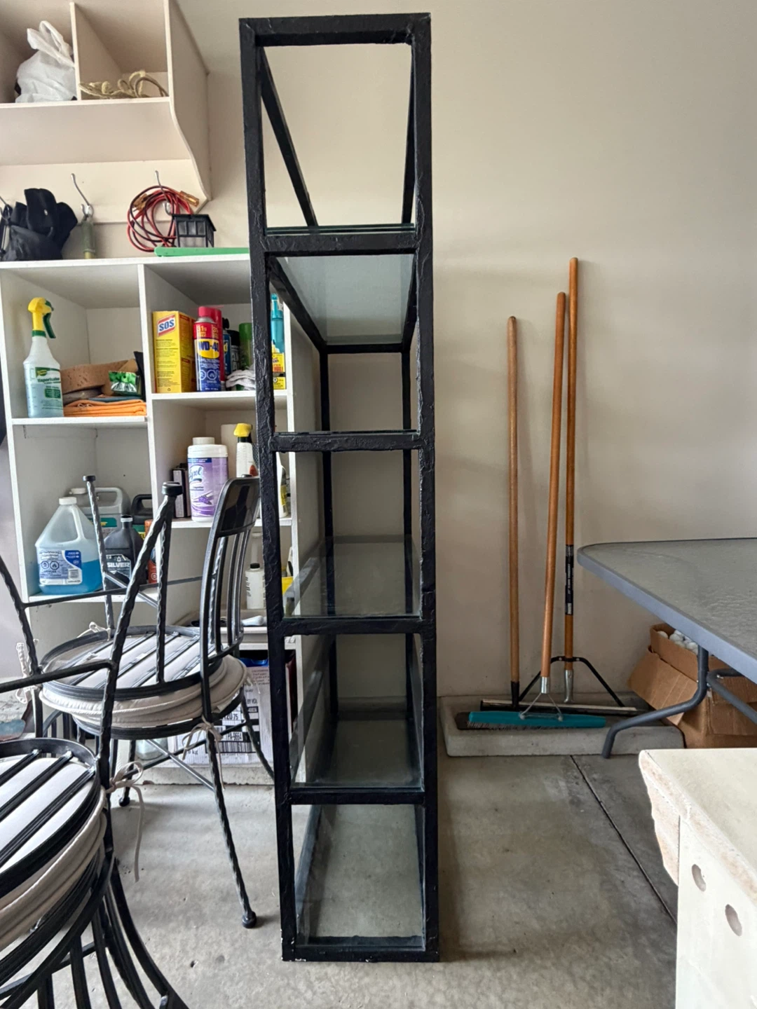Metal Shelf with Glass Shelves - photo 5