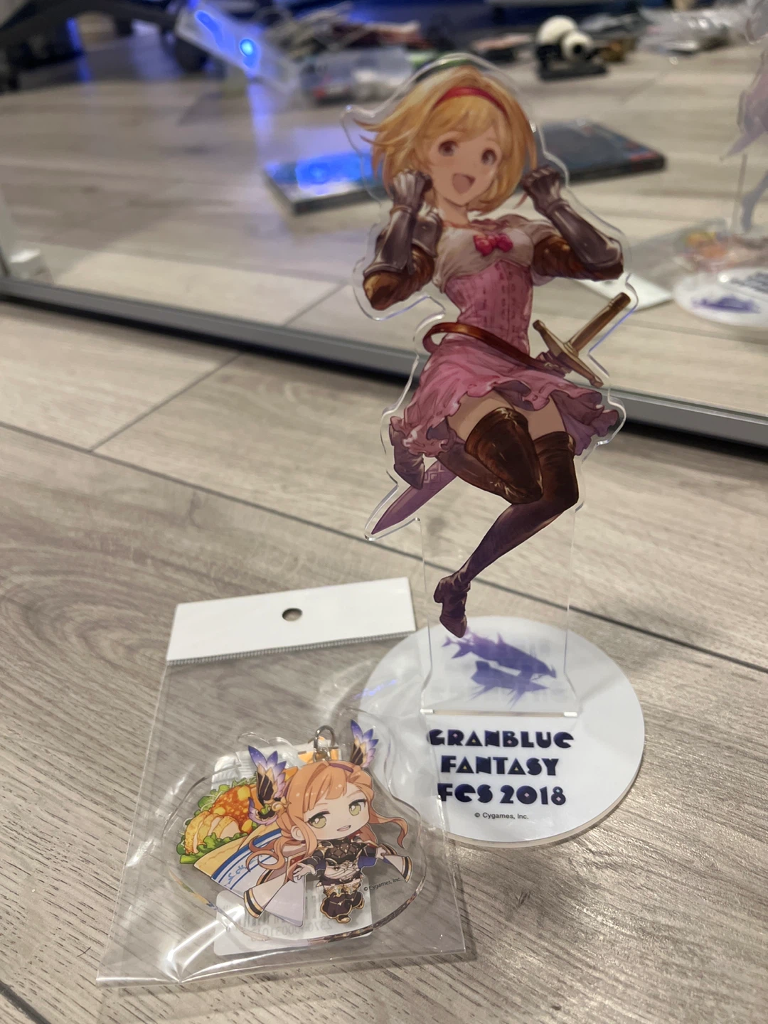 Granblue Fantasy FES 2018 Acrylic Standee and Keychain