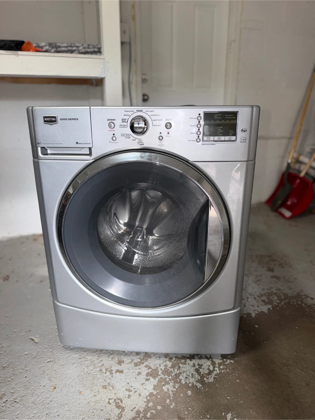 Maytag 2000 Series HE Front Load Washer - photo 2