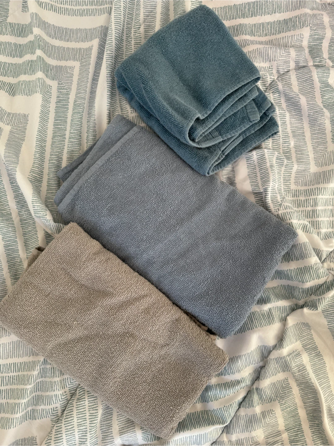 Set of 3 Bath Towels