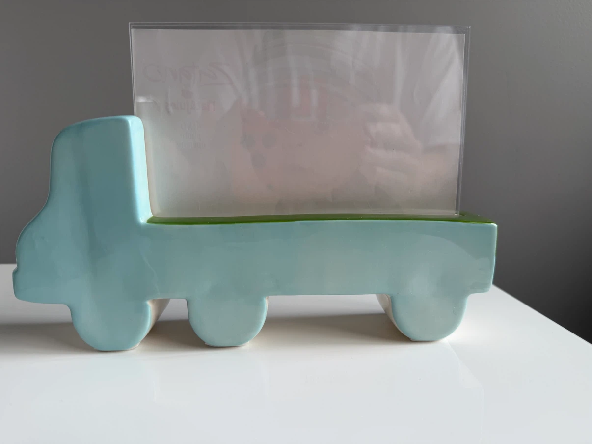 Nat & Jules Ceramic Truck Photo Frame - photo 2