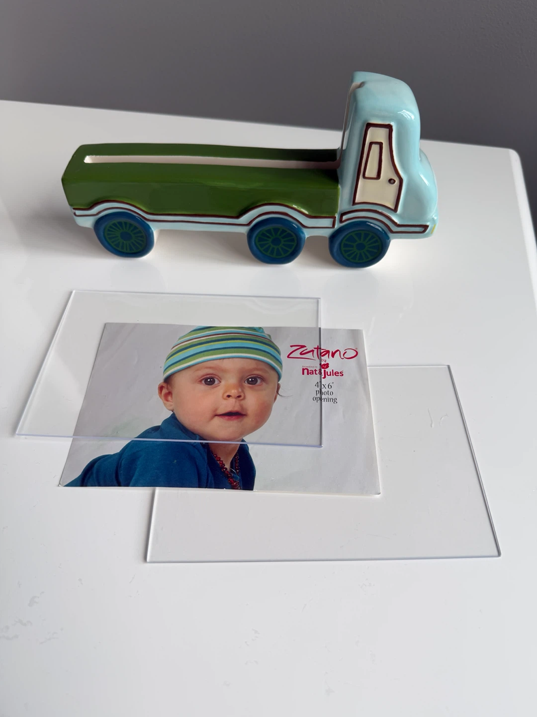 Nat & Jules Ceramic Truck Photo Frame - photo 5
