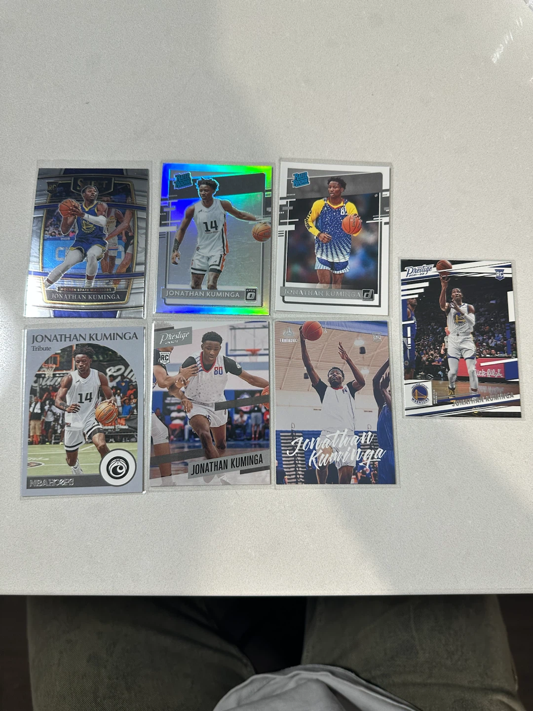 Jonathan Kuminga Basketball Cards Lot