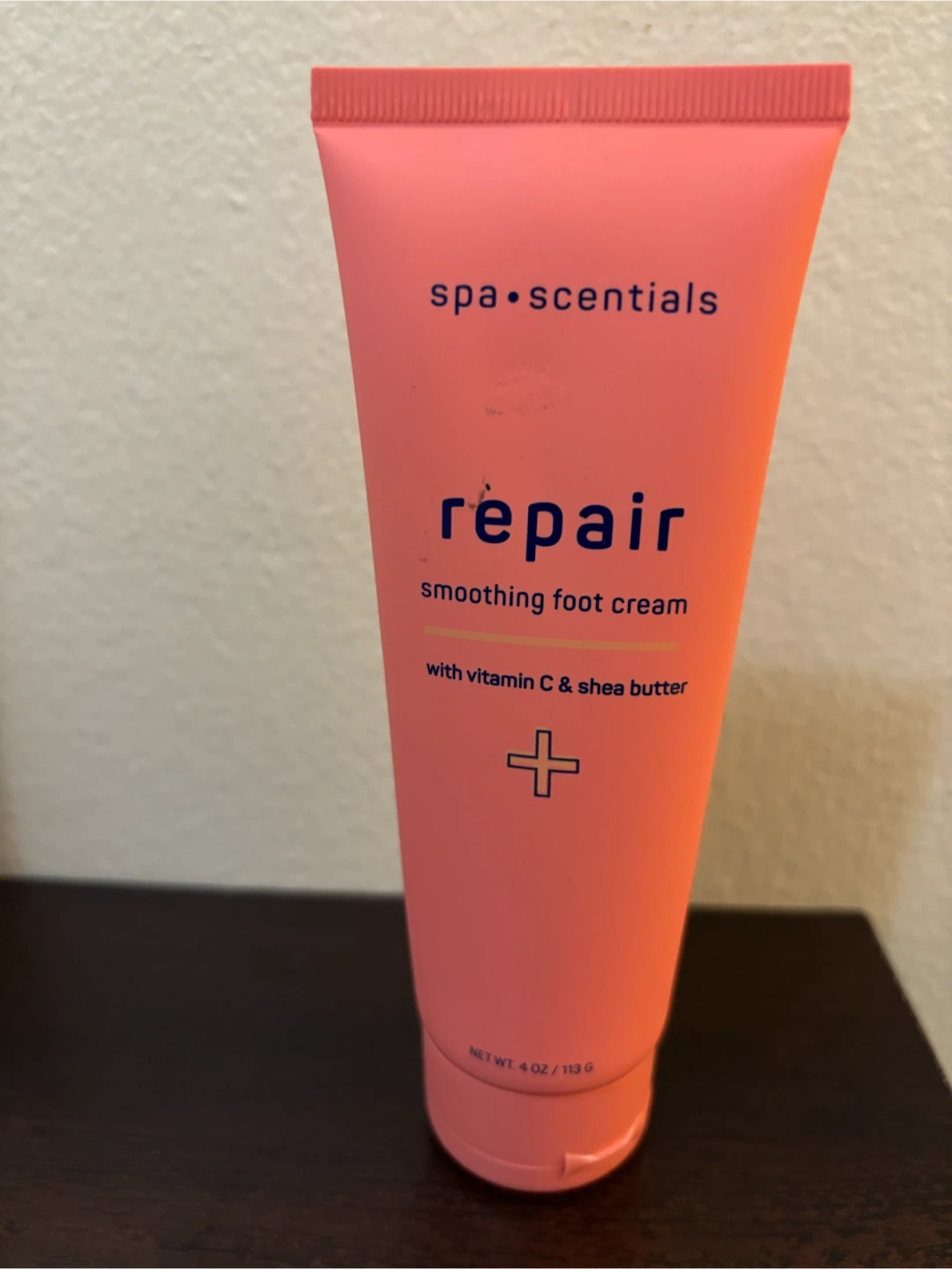 NEW-Spa Scentials Repair Foot Cream/Vitamin C & Shea Butter